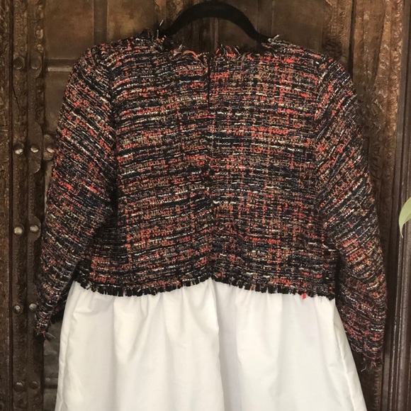 ZARA Tweed & Poplin Top ♥️ - Picture 13 of 16